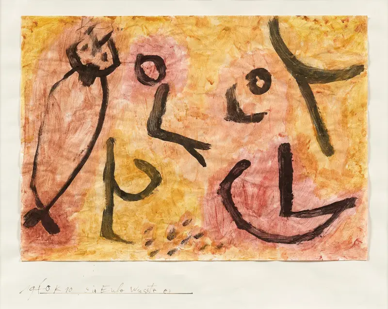 Die Eule wusste es, Paul Klee