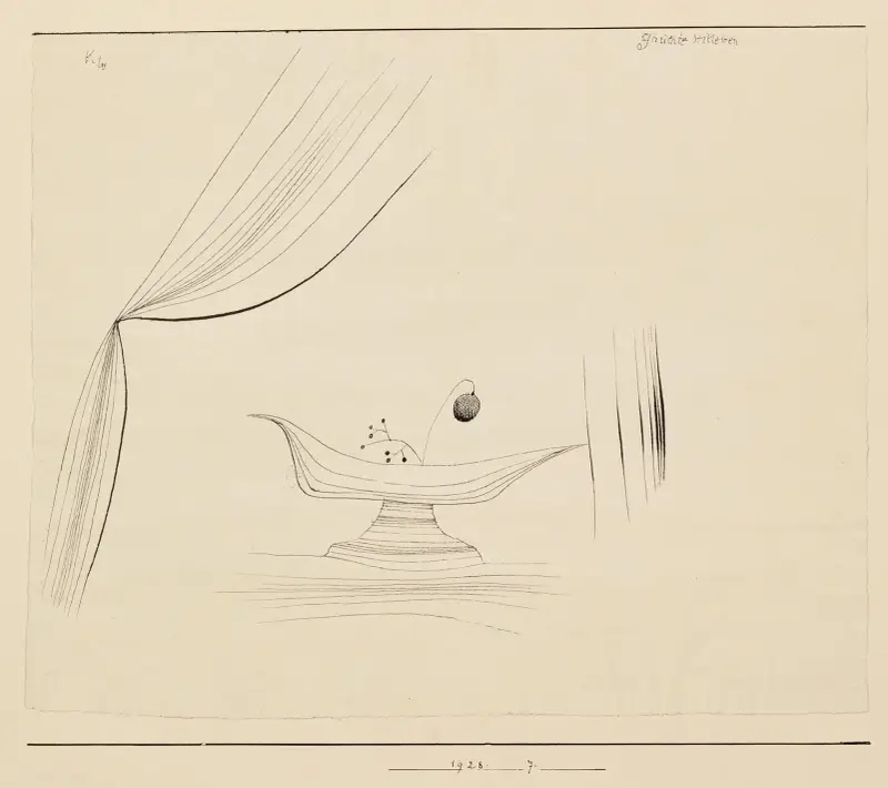 Martwa natura z owocami, Paul Klee