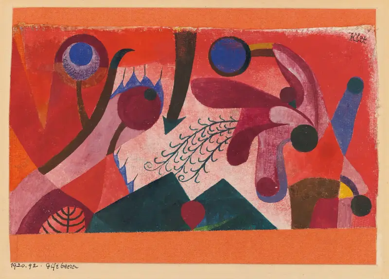 Jedovaté bobule, Paul Klee