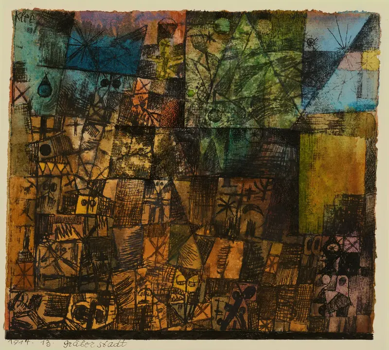 Gräberstadt von Paul Klee