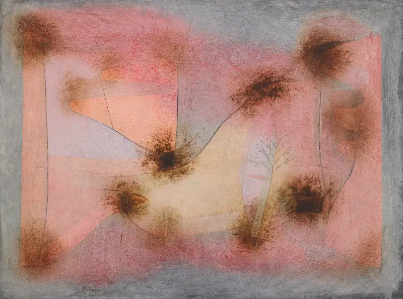 Harte Pflanzen von Paul Klee