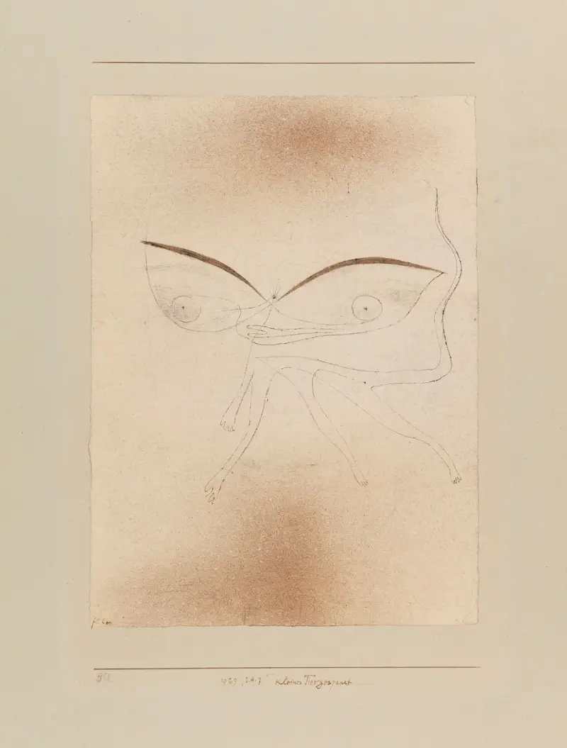 Kleines Tiergespenst von Paul Klee