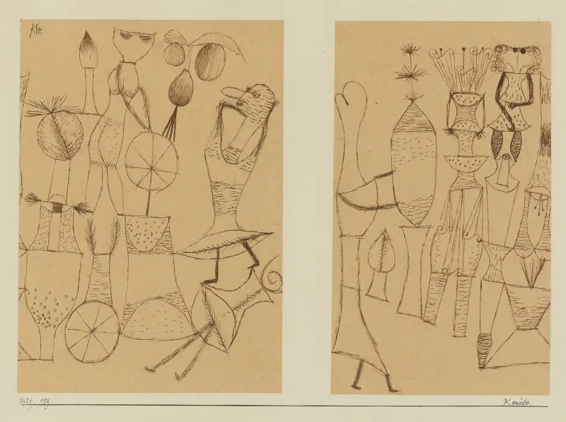 Komedie, Paul Klee