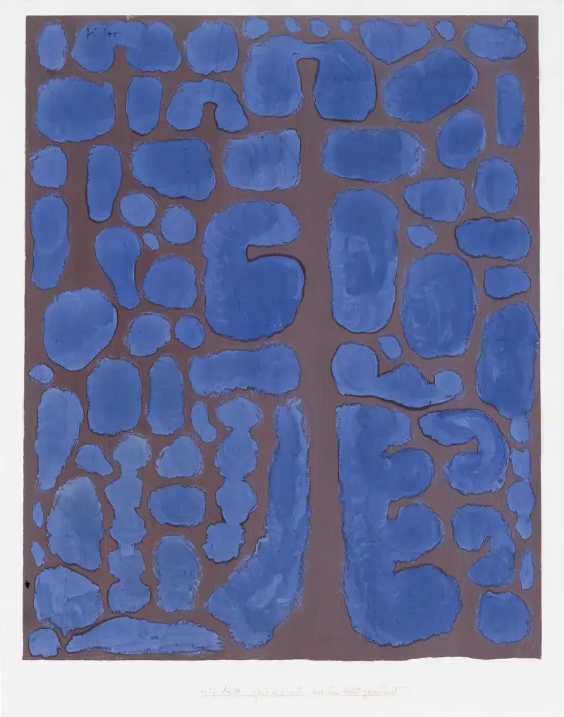 Late Evening Looking Out of the Woods av Paul Klee