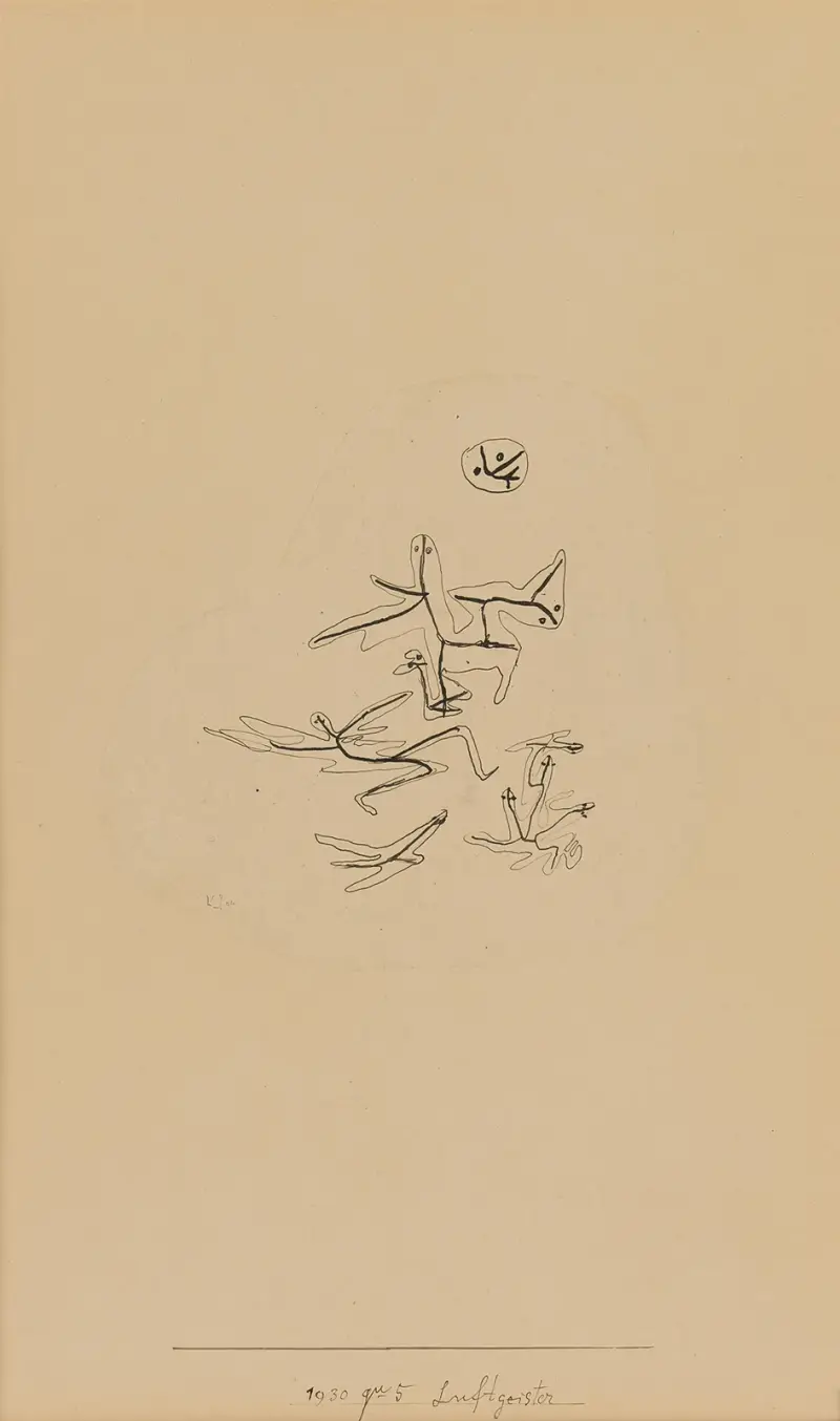 Vzdušní duchové, Paul Klee