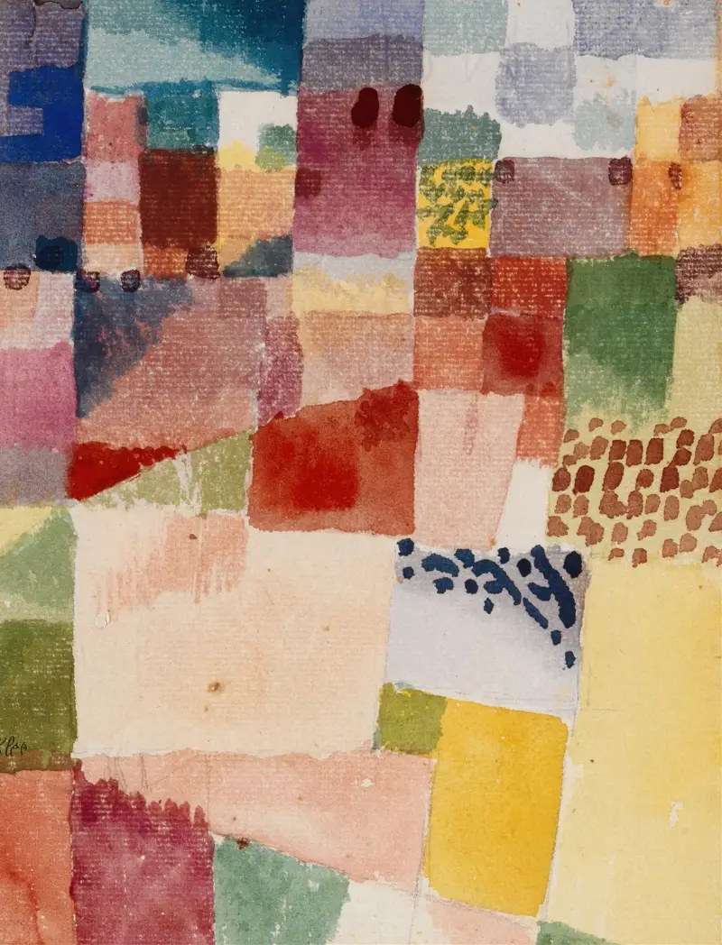 Motiv aus Hammamet von Paul Klee