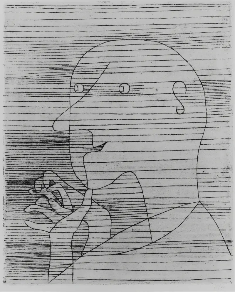 Stary człowiek liczy, Paul Klee