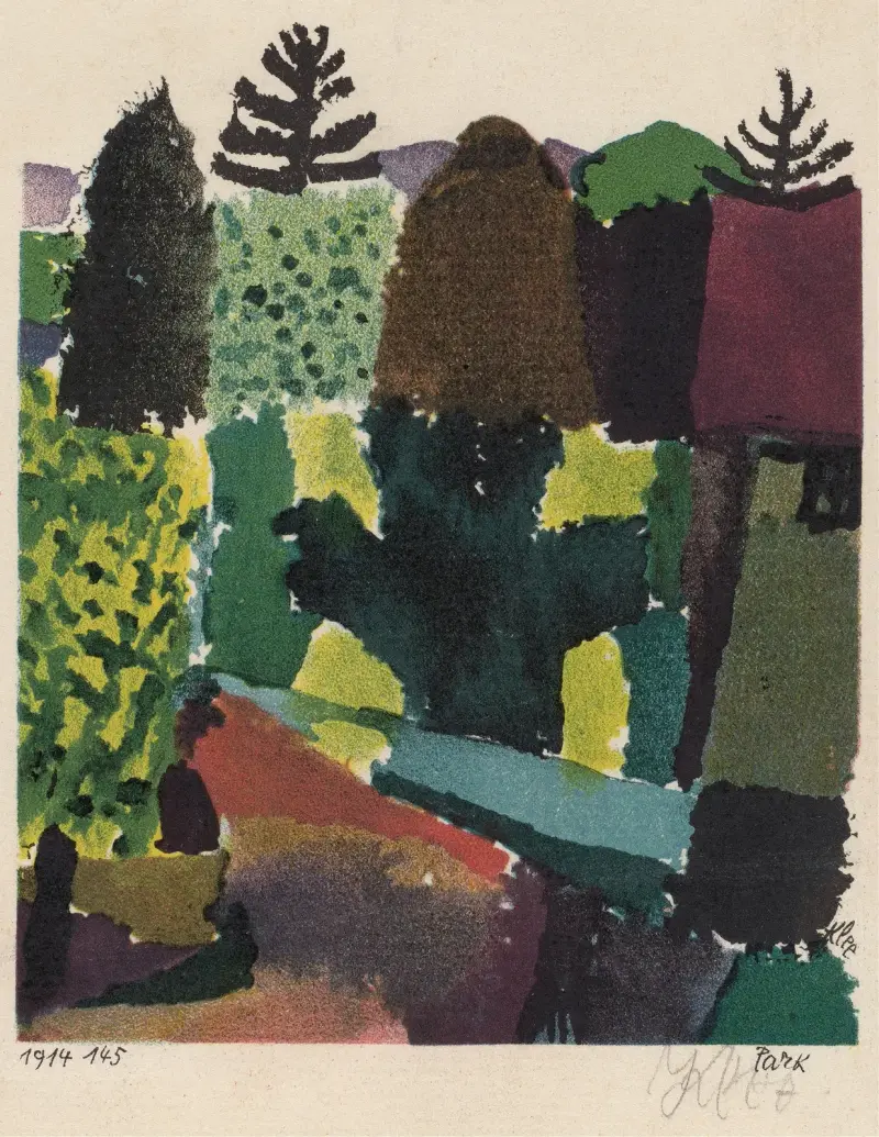 Park von Paul Klee