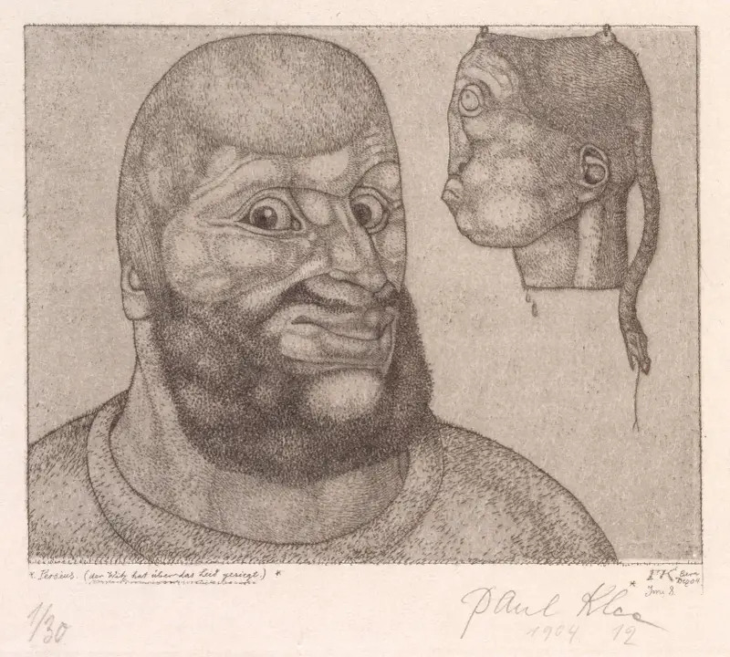 Perseus von Paul Klee