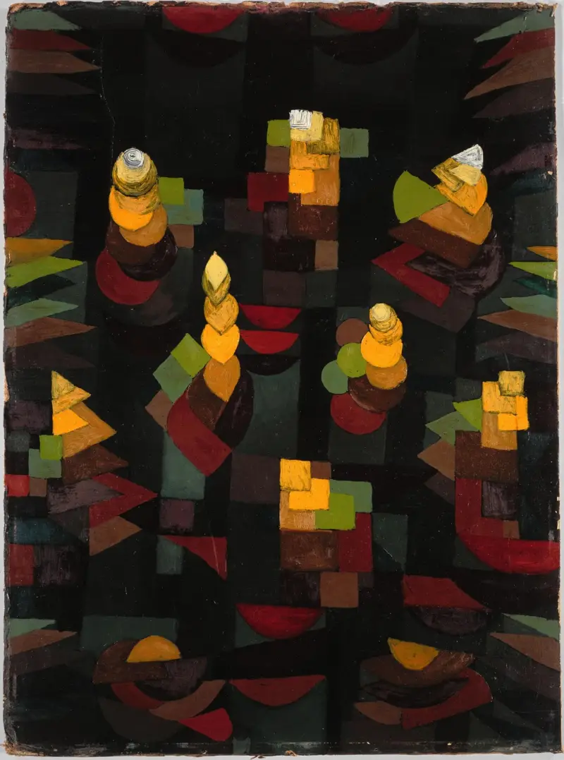 Pflanzenwachstum von Paul Klee