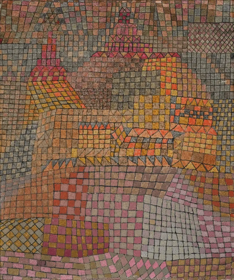 Stadtburg Kr. von Paul Klee