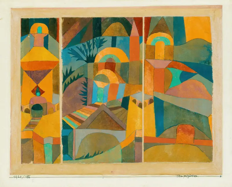 Chrámové zahrady, Paul Klee