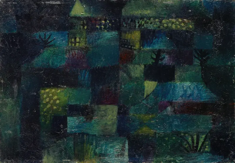 Terrassierter Garten von Paul Klee