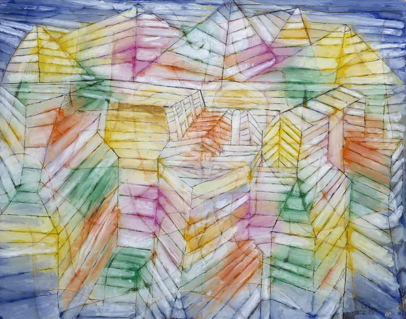 Stavební konstrukce hory, Paul Klee