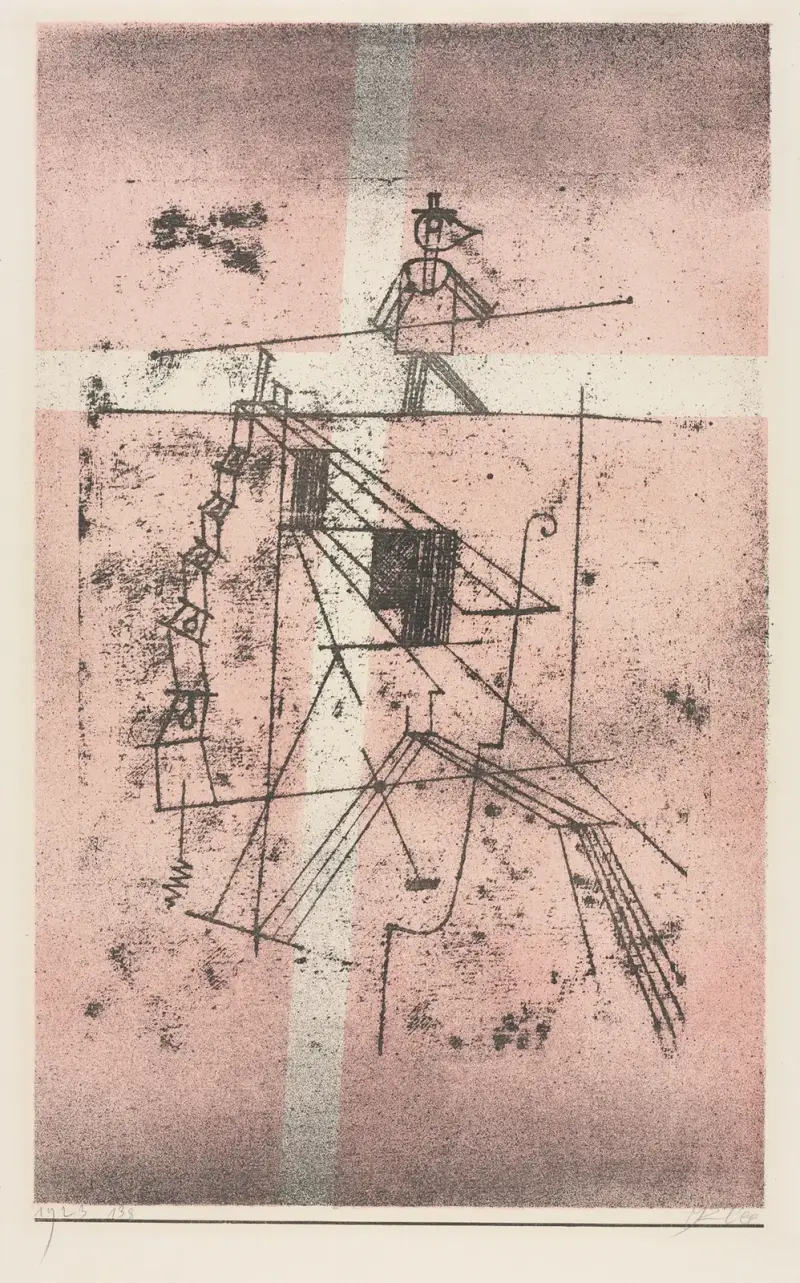Provazochodkyně, Paul Klee