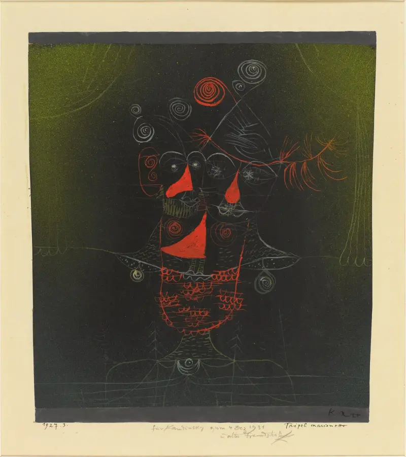 Trojitá loutka, Paul Klee