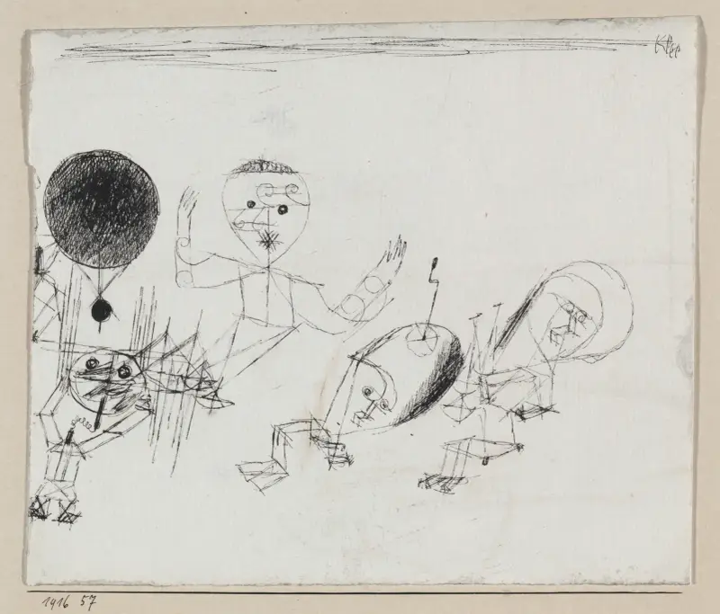 S tečkou, Paul Klee