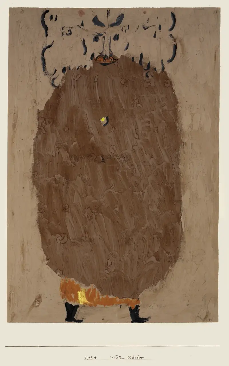 Pouštní lupiči, Paul Klee