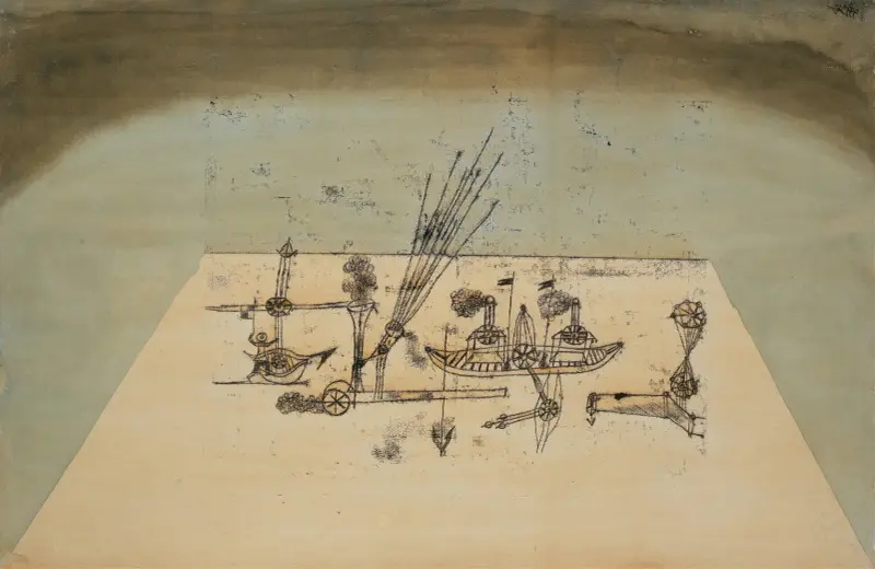 Žlutý přístav, Paul Klee