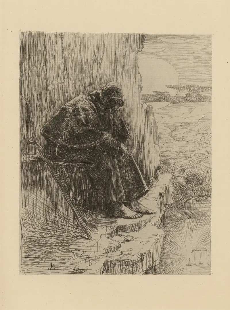 Le Pape Pl.06 av Jean-Paul Laurens