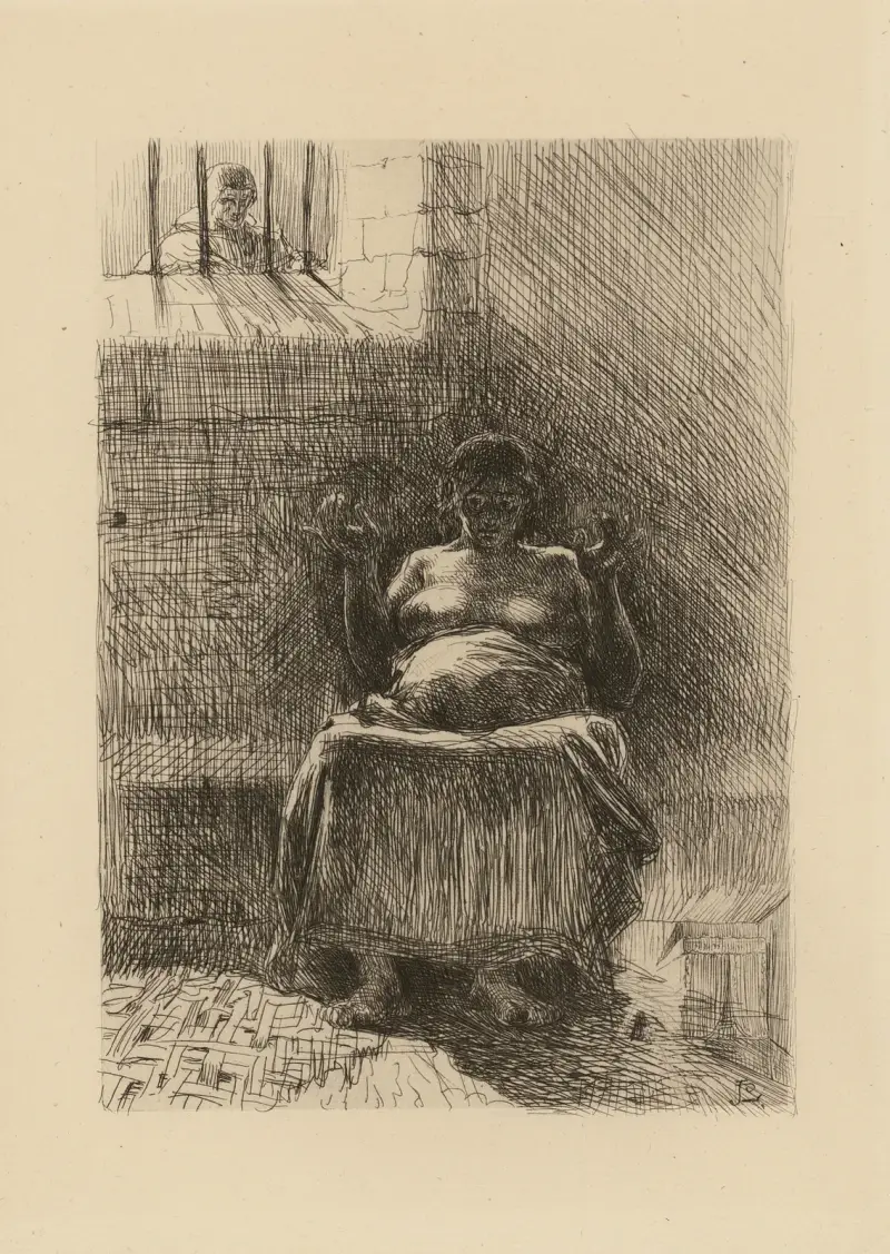 Le Pape Pl.12 av Jean-Paul Laurens