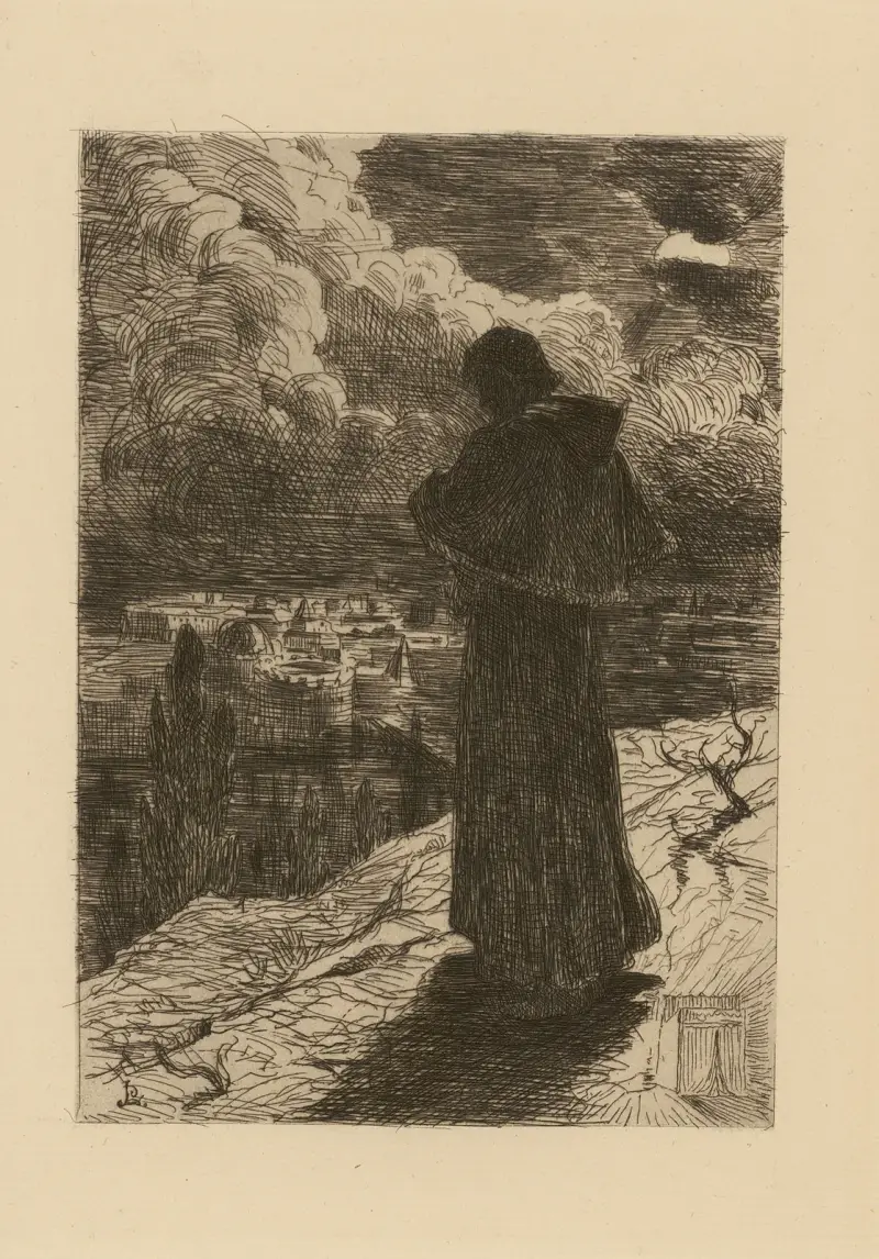 Le Pape Pl.19 av Jean-Paul Laurens