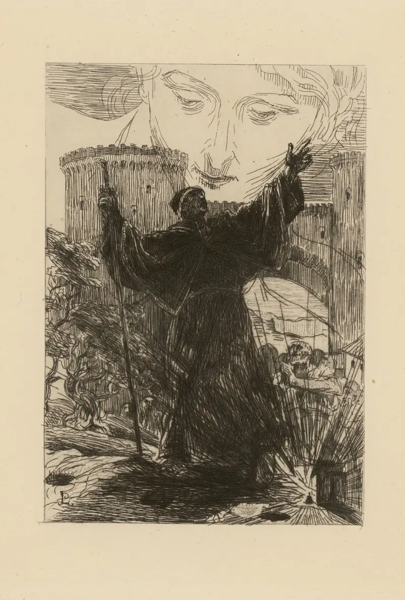 Le Pape Pl.20 av Jean-Paul Laurens