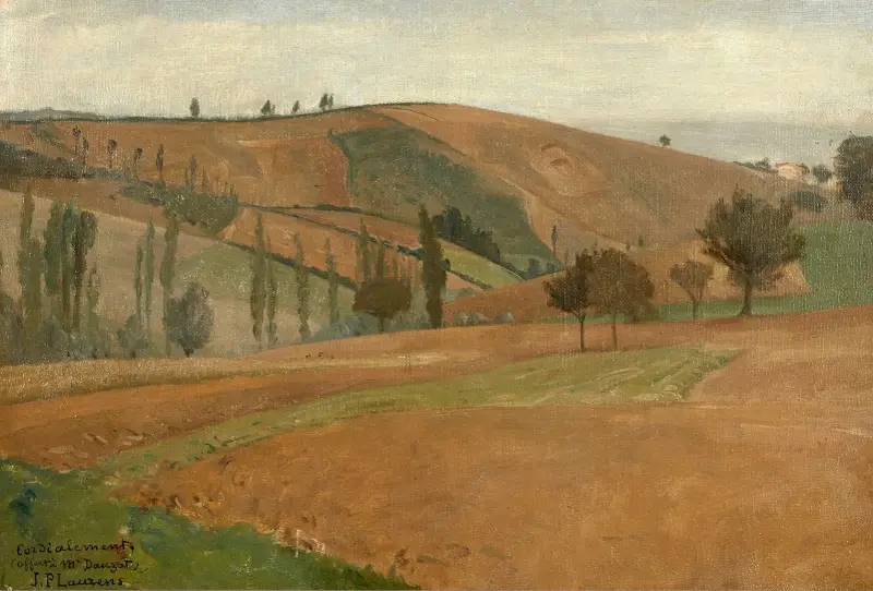 Paysage du Lauragais av Jean-Paul Laurens