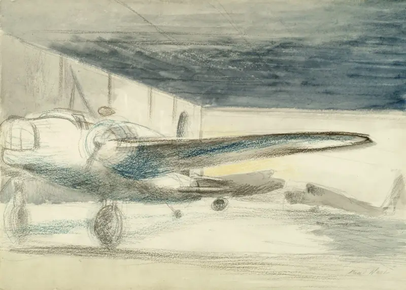 Bomber Lair von Paul Nash