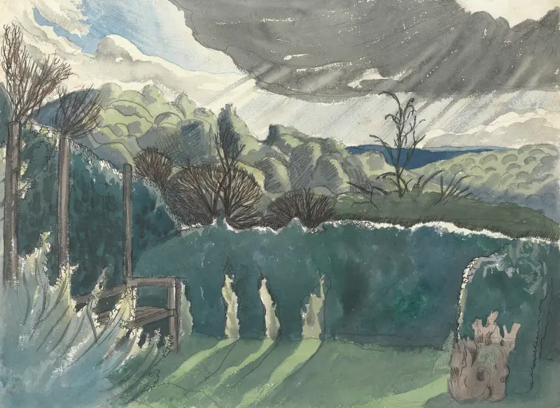 Landschaft von Paul Nash