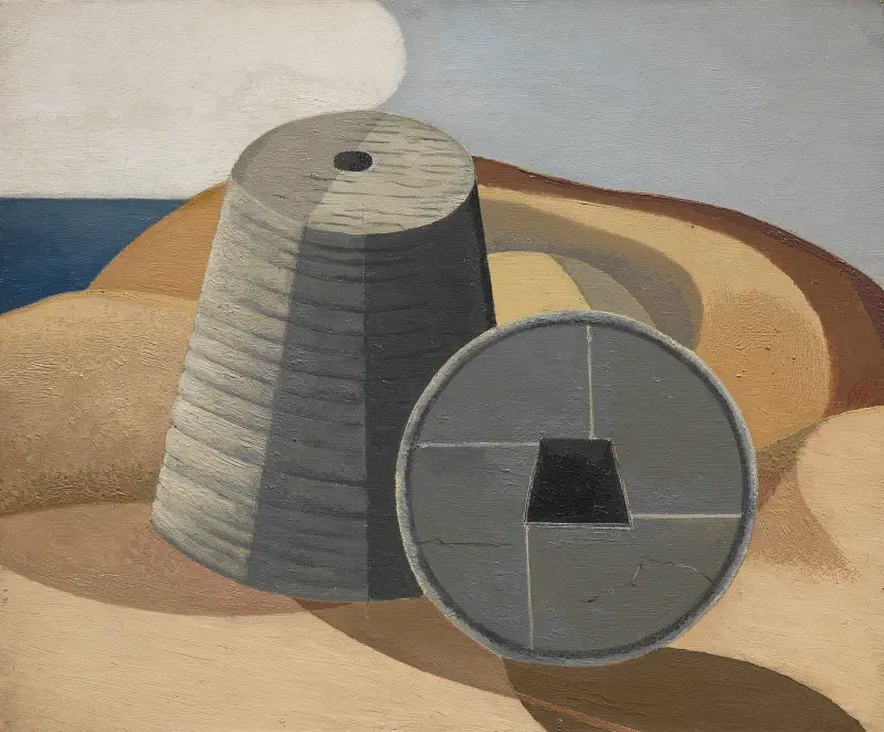 Minerální objekty, Paul Nash