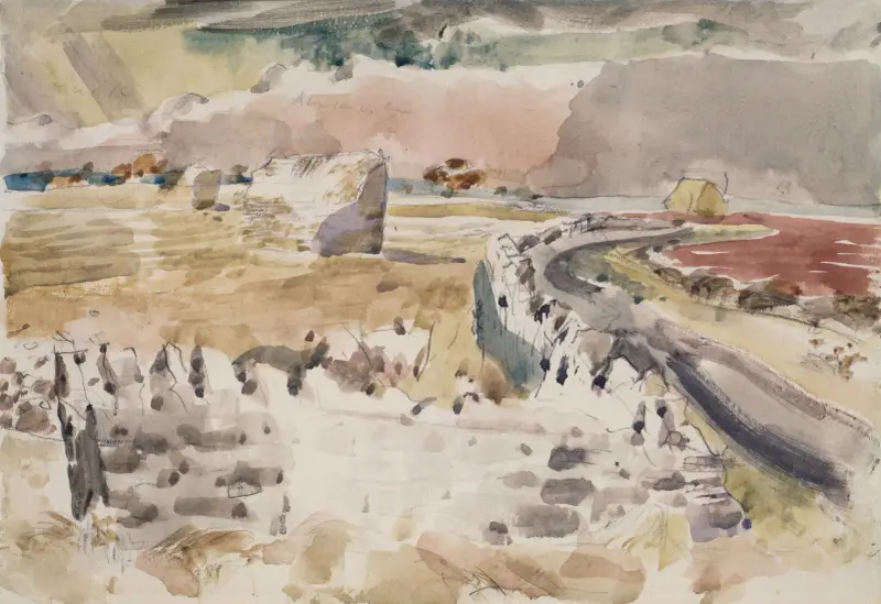 Oxfordshire Landscape av Paul Nash