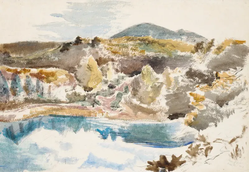 Niebieska toń, Paul Nash