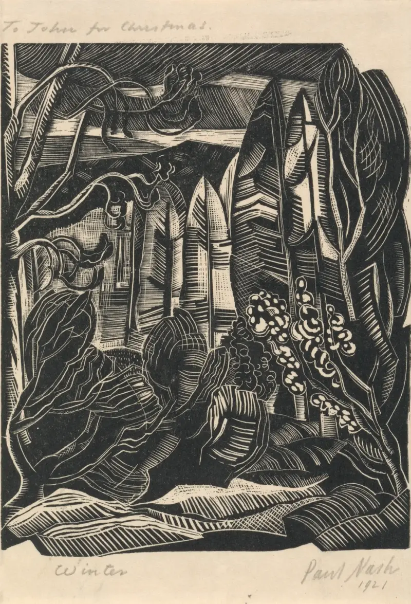 Winter, Hampden von Paul Nash