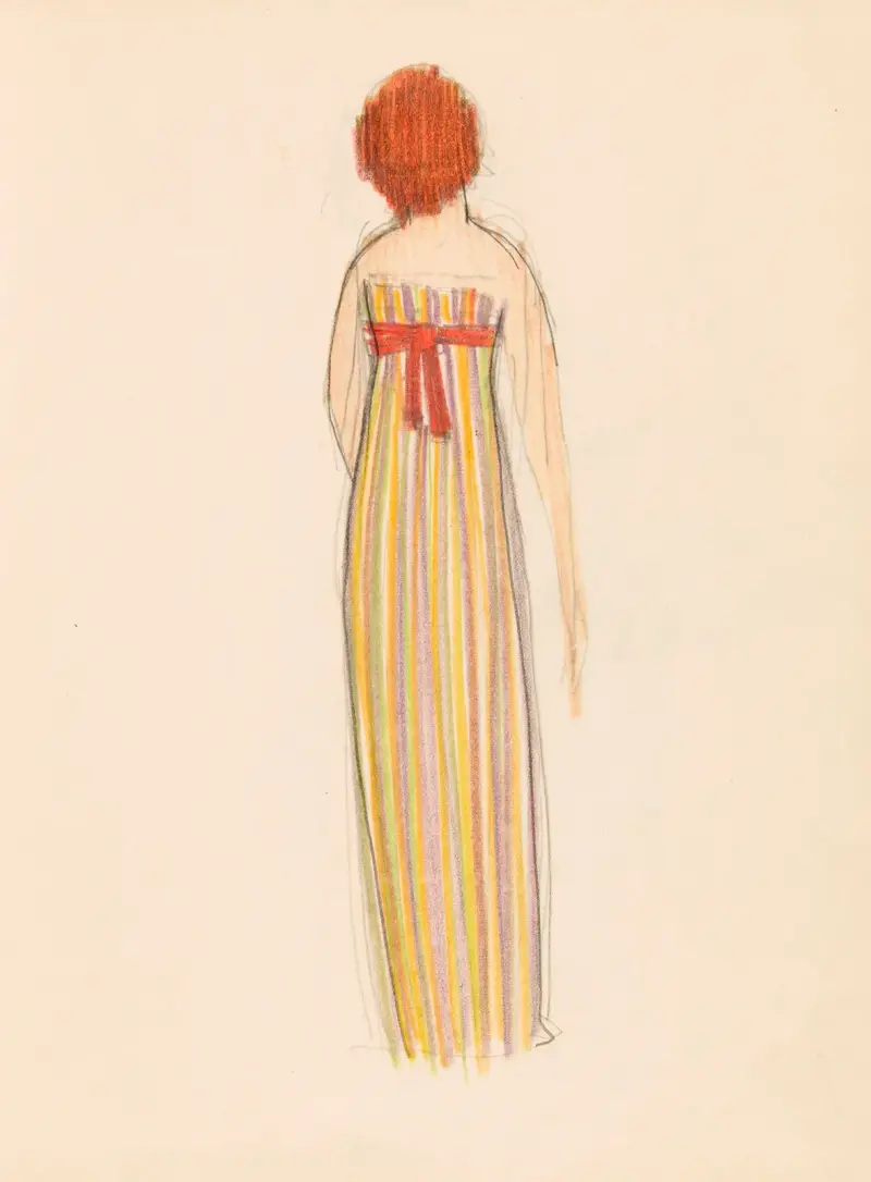 Sketch av Paul Poiret