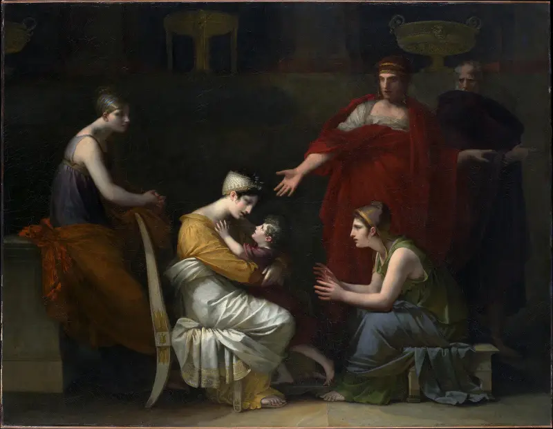 Andromache and Astyanax, 1813 av Pierre-Paul Prud'hon