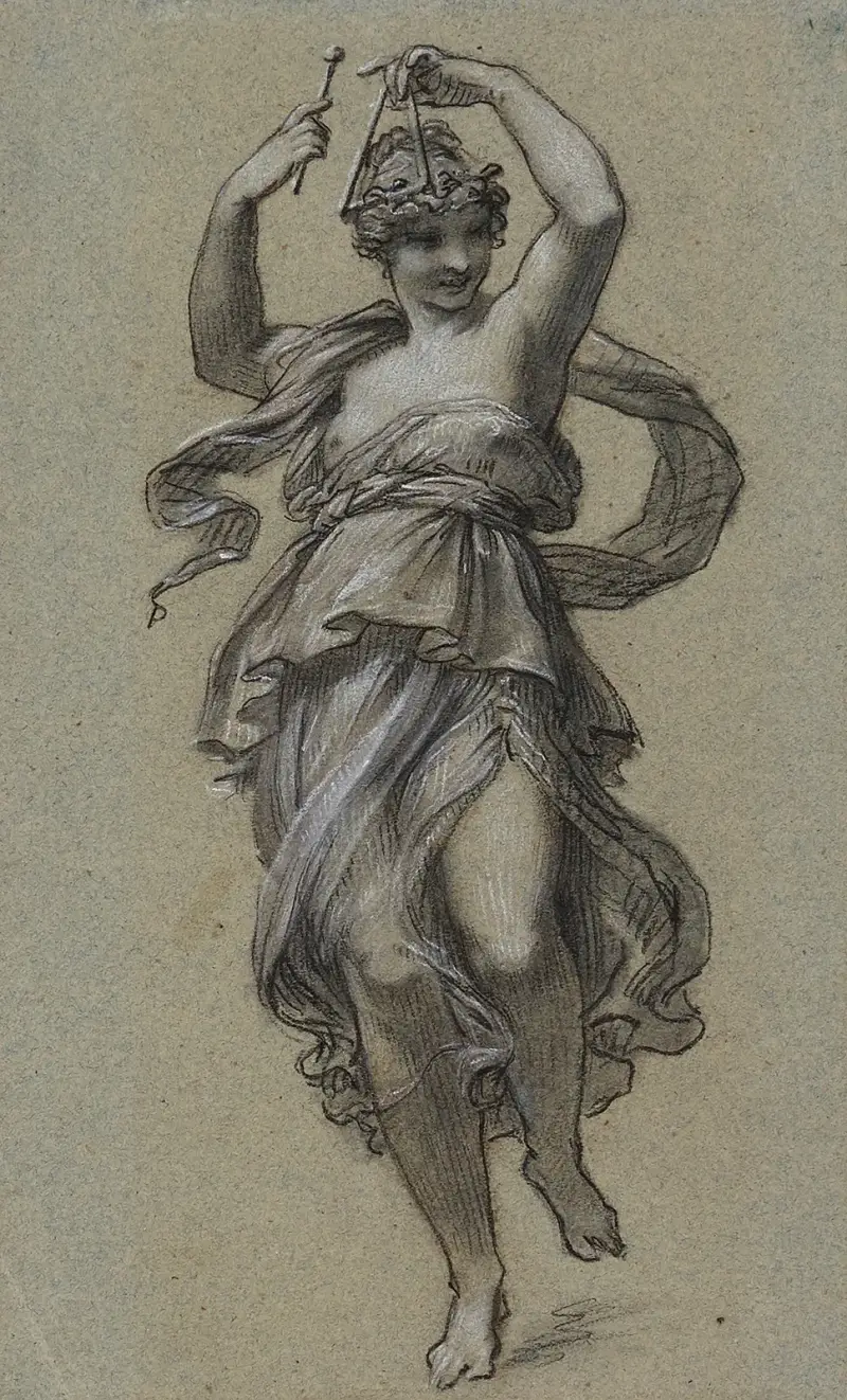 Tanečnice s trojúhelníkem, Pierre-Paul Prud'hon