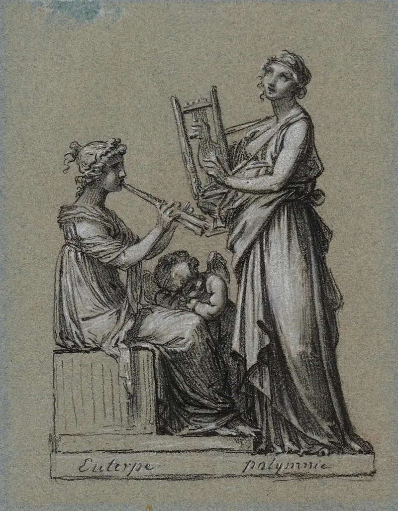 Euterpe a Polyhymnia, Pierre-Paul Prud'hon
