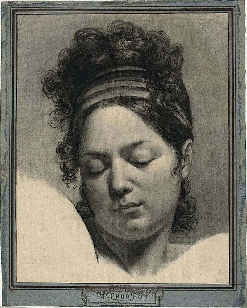 Kvinnoögon av Pierre-Paul Prud'hon
