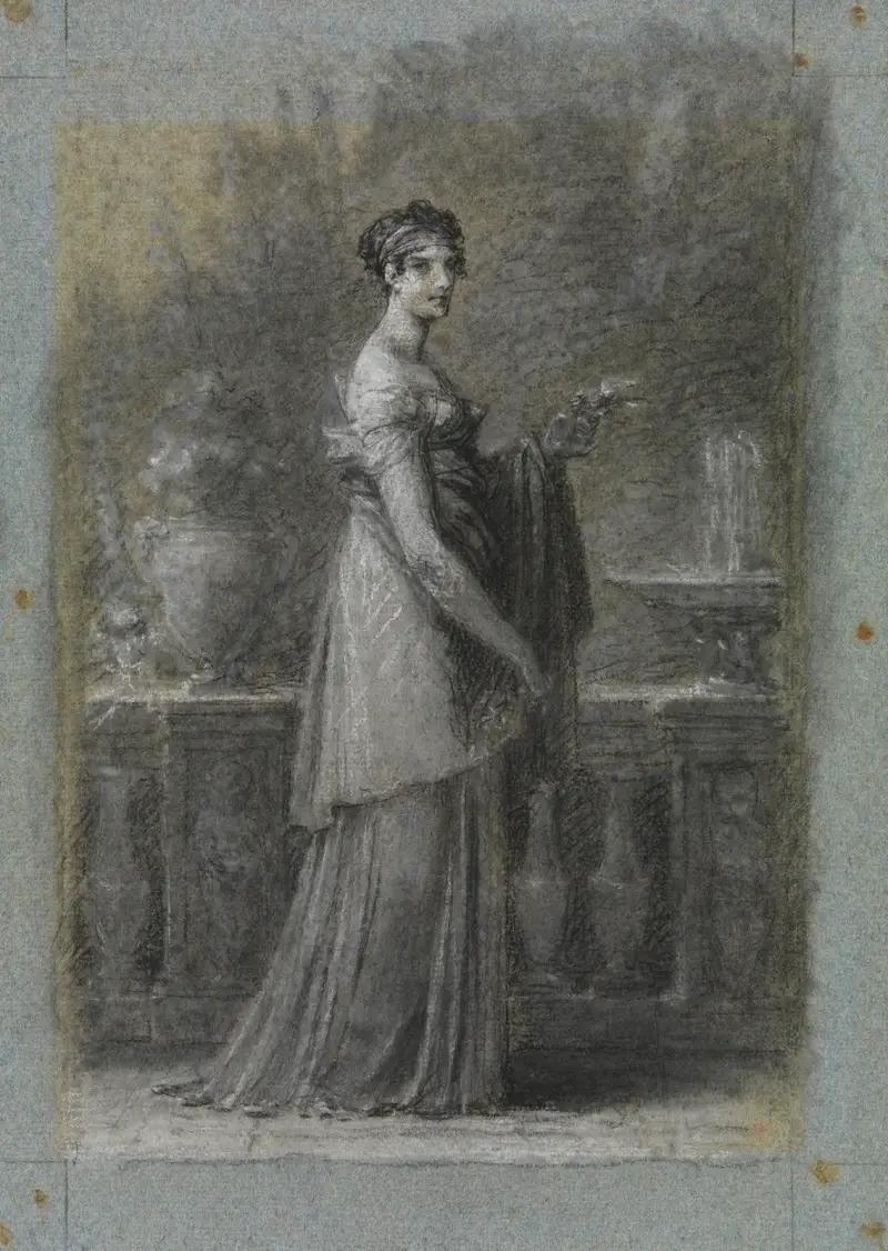 Kaiserin Joséphine Bonaparte, stehend in ganzer Figur av Pierre-Paul Prud'hon