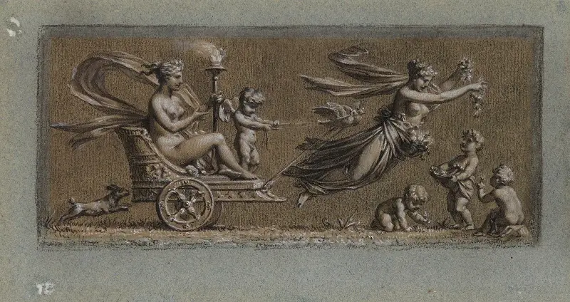 Le Printemps, dit le Triomphe de Vénus av Pierre-Paul Prud'hon