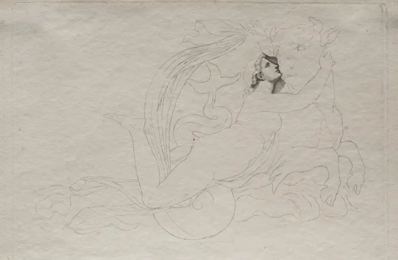 Rape of Europa av Pierre-Paul Prud'hon