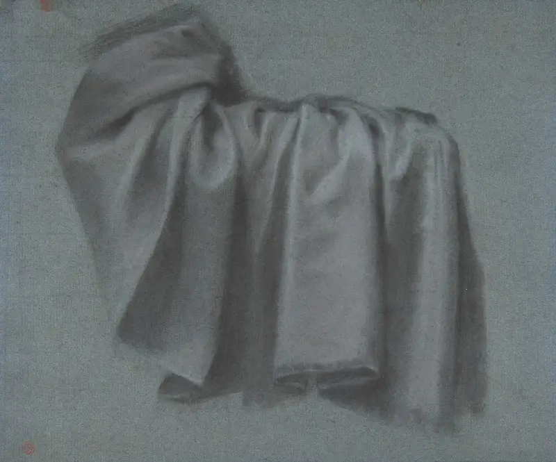 Study of Drapery av Pierre-Paul Prud'hon