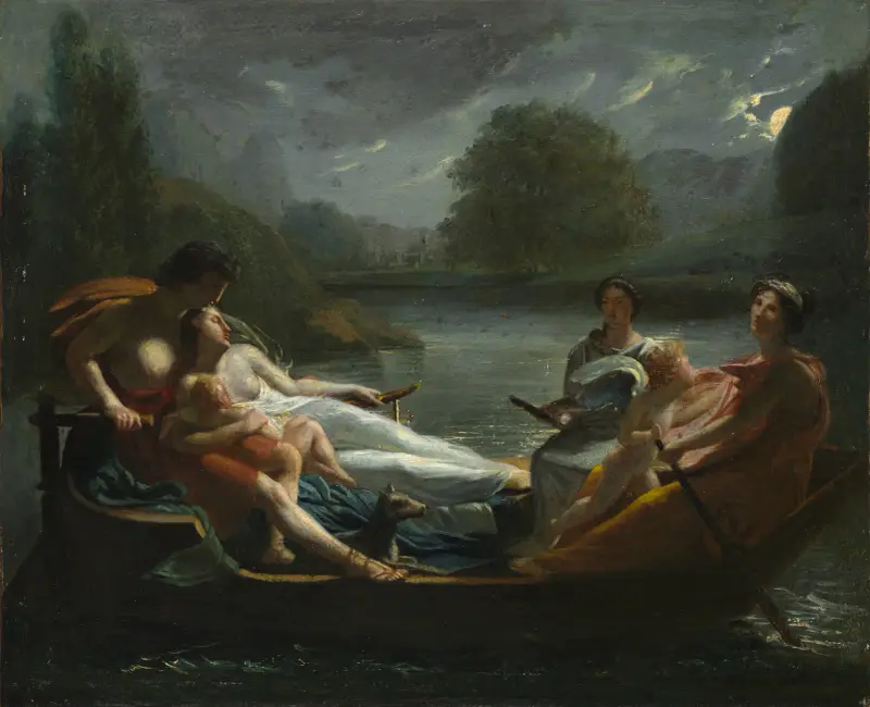 The Dream of Happiness av Pierre-Paul Prud'hon