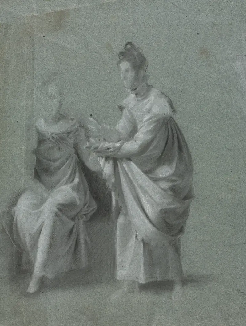 Zwei Frauen von Pierre-Paul Prud'hon