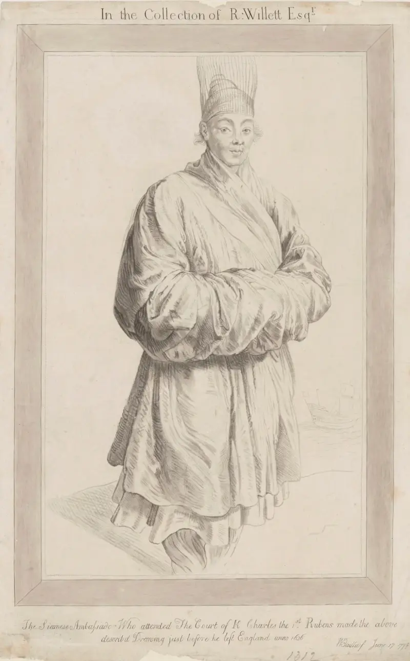 Ein siamesischer Gesandter von Peter Paul Rubens