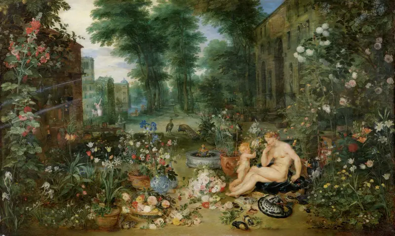 Allegory Of The Sense Of Smell av Peter Paul Rubens