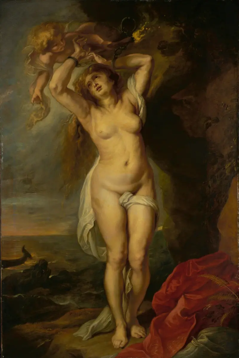 Andromeda von Follower of Peter Paul Rubens