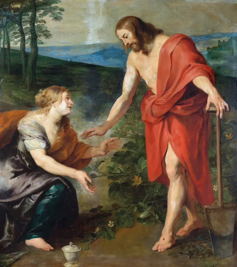 Christ Appears to Mary Magdalene av Peter Paul Rubens