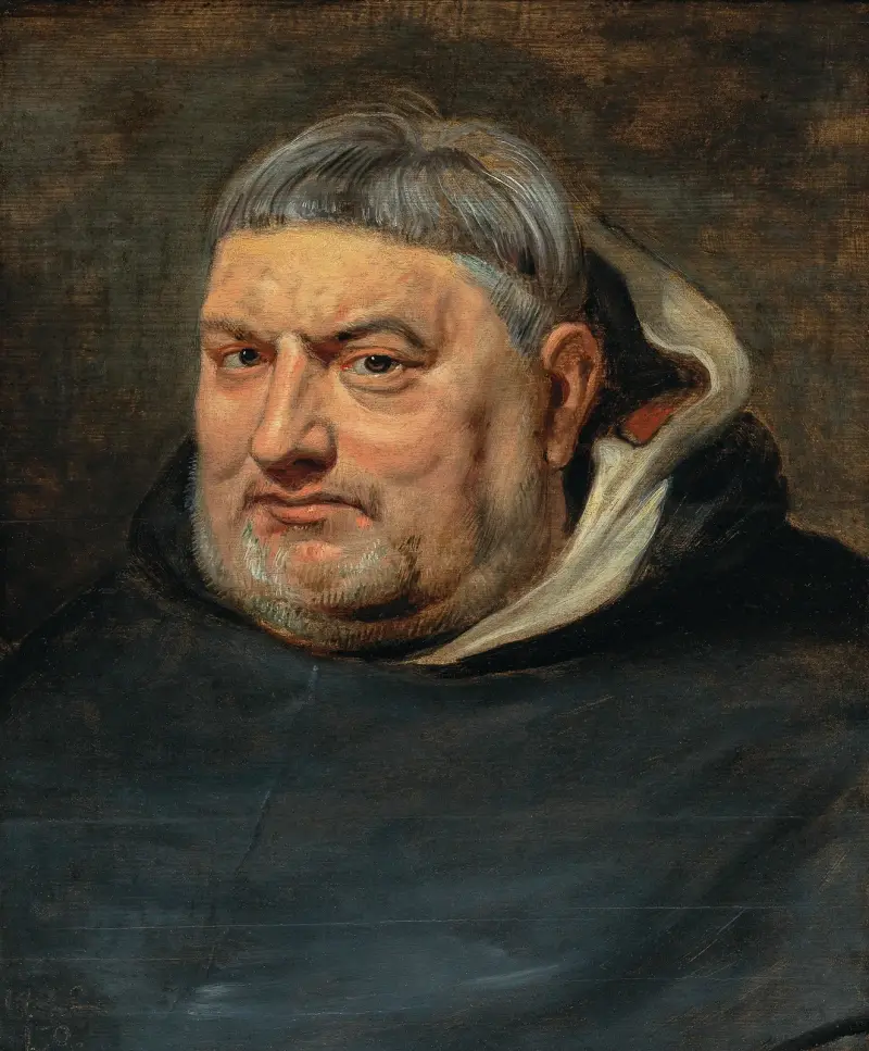 Bildnis eines Dominikanermönchs von Follower of Peter Paul Rubens